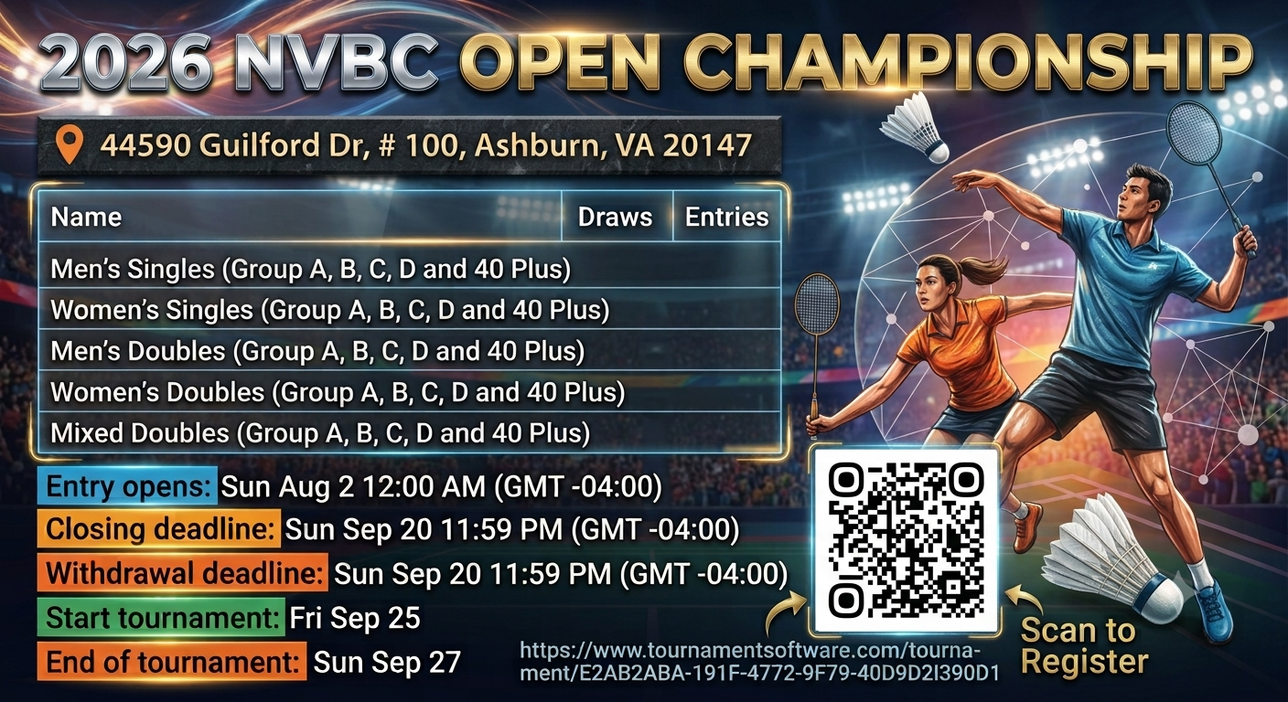 2026 NVBC Open Championship